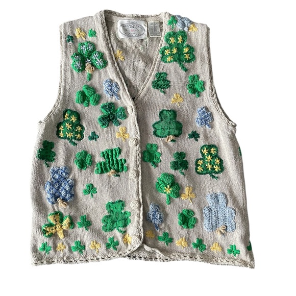 Eagles Eye Jackets & Blazers - St Patrick’s  1996 shamrock vest. Authentic vintage Eagle’s Eye Collectibles M